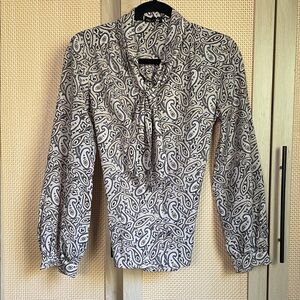 Paisley Print Women's Top